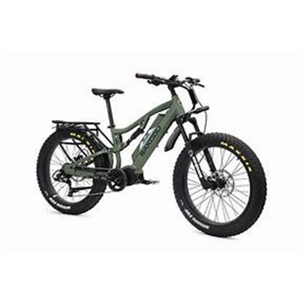 Brand New Bakcou Storm E-Bike in Matte Army Green