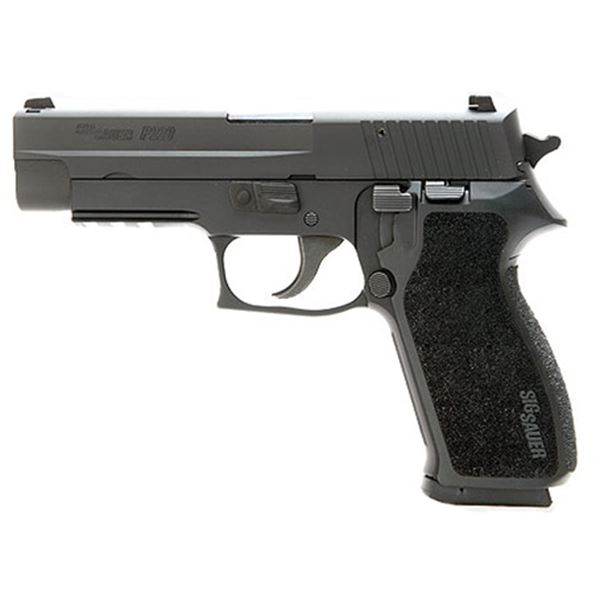 SIG P220 45ACP 4.4  BLK TAC RAIL NS 8RD CA LEGAL