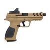 Image 1 : GIRSAN MC28SA 9MM ADJ. SGT W/OPTIC 17-RD FDE THREAD BBL