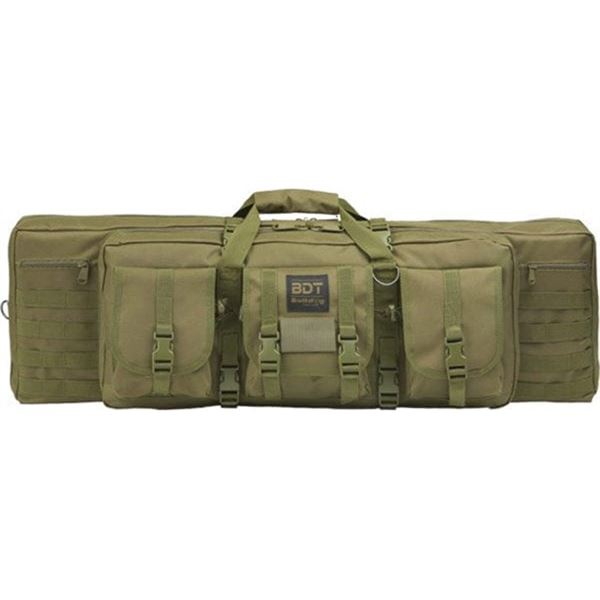 BD 37  ELITE DOUBLE TACT RIFLE CASE GREEN