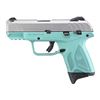 Image 1 : RUGER SECURITY-9 COMPACT 9MM ADJ 10-SHOT TURQUOISE/SS