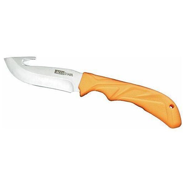 ACCUSHARP GUT-HOOK KNIFE 3.5  BLADE NON SLIP GRIP