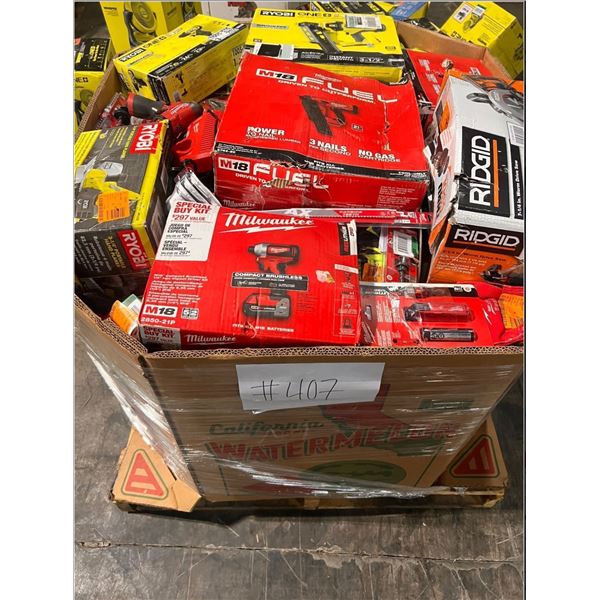 Pallet #407 - Home Depot y Mercancia general