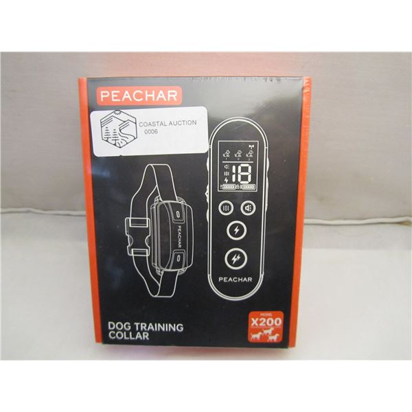 New dog training collar