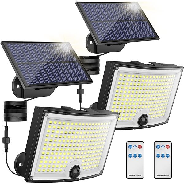 New outdoor solar lights