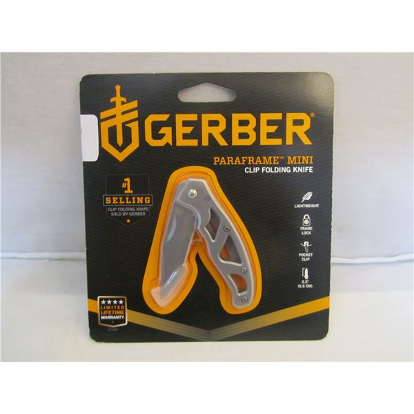 Gerber clip folding knife