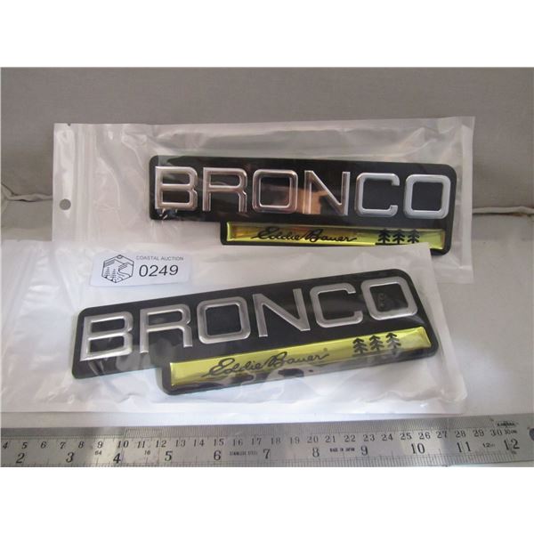 Ford Bronco Sticker