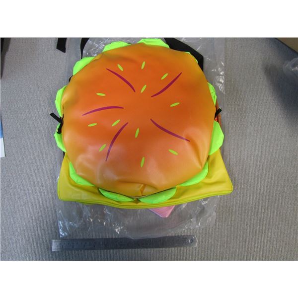 Hamburger backpack