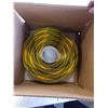 Image 1 : NEW CASE OF ULINE 3IN X 100FT YELLOW SAFETY TAPE