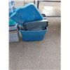 Image 2 : LOT OF 15 RUBBERMAID TOTES ALL WITH LIDS, APPROX 3 EXTRA LIDS