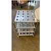 Image 2 : METAL 4 TIER ROLLING CART