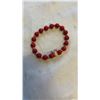 Image 2 : GENUINE MIXED CRYSTALS W/ RED TURQUOISE BRACELET