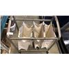 Image 2 : ROLLING 3 SECTION LAUNDRY ORGANIZER