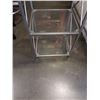 Image 2 : METAL AND GLASS SHELF