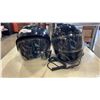 Image 2 : 2 DOT MOTORCYCLE HELMETS, SIZE MEDIUM AND XS