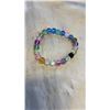 Image 2 : GENUINE MIXED CRYSTALS W/ GLASS BRACELET