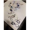 Image 1 : 2 TRAYS OF ASSORTED JEWELLERY, BANGLES, BRACELETS, NECLA CES AND MORE