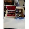 Image 1 : JEWELRY BOX WITH CONTENTS AND 7 BRACELETS