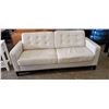 Image 2 : MODERN EUROPA  100% LEATHER SOFA  AND LOVESEAT