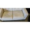 Image 8 : MODERN EUROPA  100% LEATHER SOFA  AND LOVESEAT