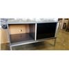 Image 2 : METAL 2 DOOR MEDIA CABINET