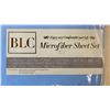 Image 2 : BRAND NEW MICROFIBER SHEET SET - LAKE BLUE SIZE TWIN XL