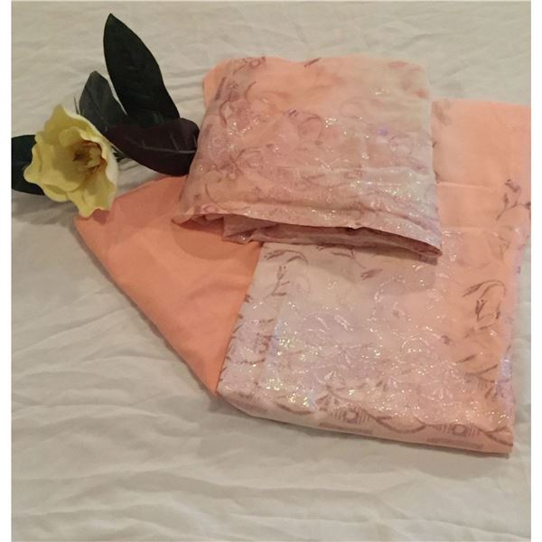 50 UNSTITCHED EMBROIDERED SUIT MATERIAL  (KAMEEZ, SALWAR, DUPUTTA) 7M