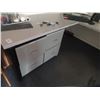 Image 1 : Grey Mica L-Shaped Desk