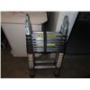 Image 1 : Alum. Extendable  Double Stepladder