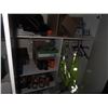 Image 1 : White Mica Storage Cabinet w/Safety Vest & Light Bulbs