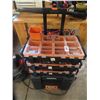 Image 1 : Ridgid Stack Toolbox and Rolling Hardware Bin Set