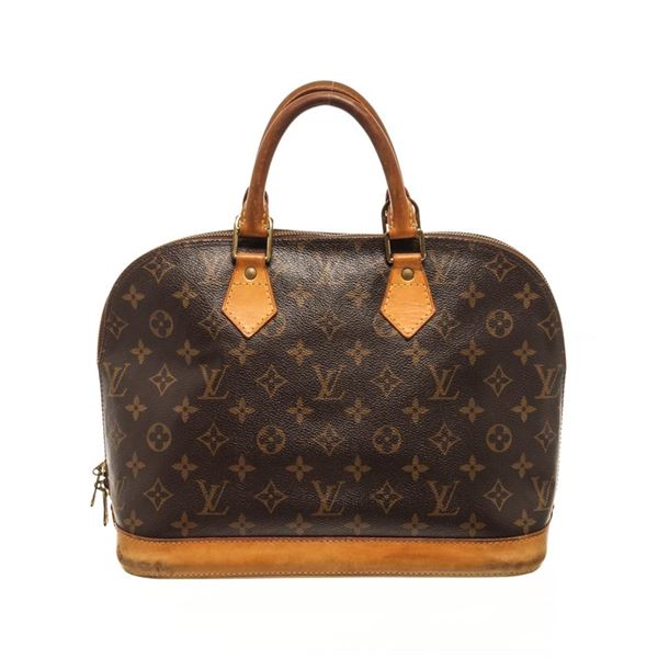 Louis Vuitton Alma Pm Handbag brown monogram canvas and leather