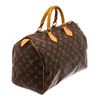 Image 2 : Louis Vuitton Speedy 35 Boston Bag Brown Monogram Coated Canvas