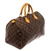 Image 3 : Louis Vuitton Speedy 35 Boston Bag Brown Monogram Coated Canvas