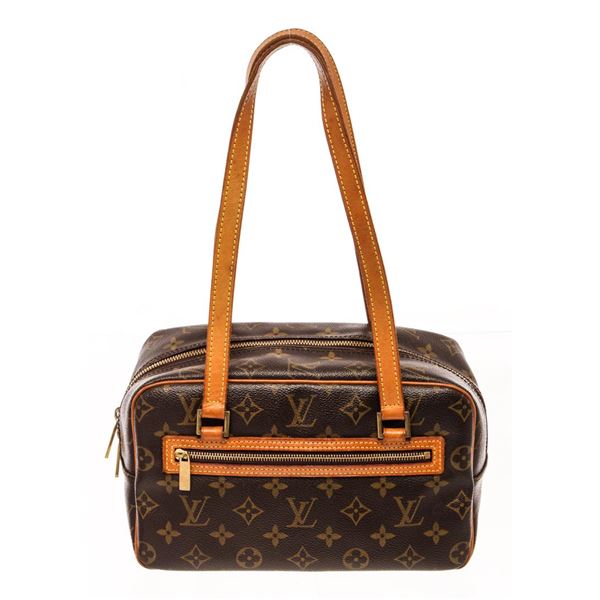 Louis Vuitton Cite MM Shoulder Bag Monogram Coated Canvas