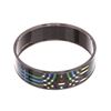 Image 4 : Hermes Bangle Bracelet Black multicolor Enamel