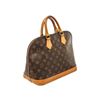 Image 3 : Louis Vuitton Alma PM Handbag brown monogram canvas and leather
