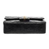 Image 4 : Chanel Single Flap Envelope Stitch Cheveron Black GHW Lambskin
