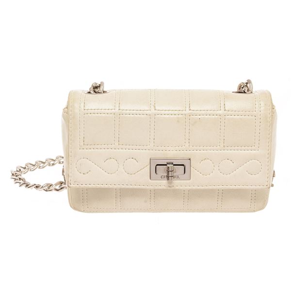 Chanel Reissue Bag mini aged white (off white) calfskin