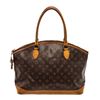 Image 1 : Louis Vuitton Lockit Horizontal Tote Brown Monogram Coated Canvas