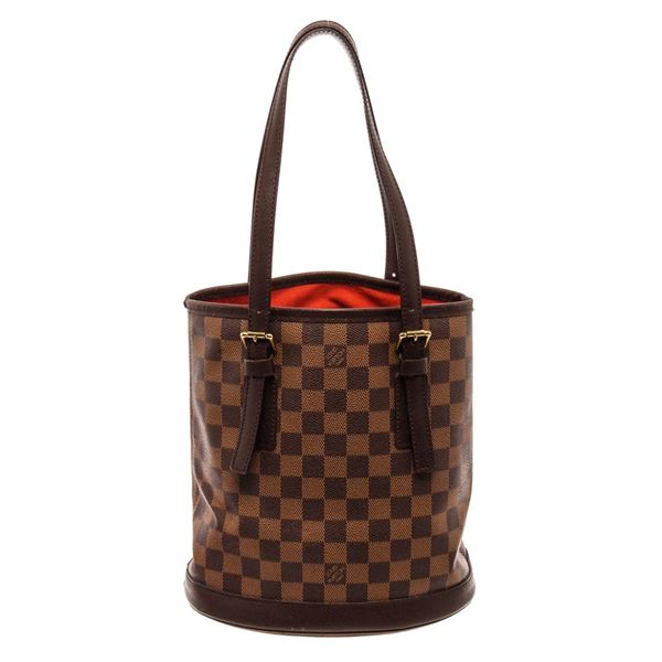 Louis Vuitton Marais handbag damier ebene Coated Canvas