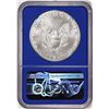 Image 2 : 2020(S) $1 American Silver Eagle Coin NGC MS70 FDOI San Francisco Mint Blue Core