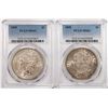 Image 1 : Lot of (2) 1898 $1 Morgan Silver Dollar Coins PCGS MS63
