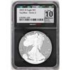 Image 1 : 2023-W $1 American Silver Eagle Coin NGCX Proof 10 Ultra Cameo VaultBox Series 2