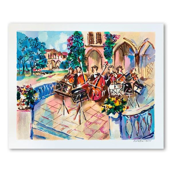 Michael Rozenvain  Orchestral Balcony  Limited Edition Serigraph on Paper