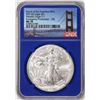 Image 1 : 2021(S) Type 1 $1 American Silver Eagle Coin NGC MS70 FDI San Francisco Blue Core