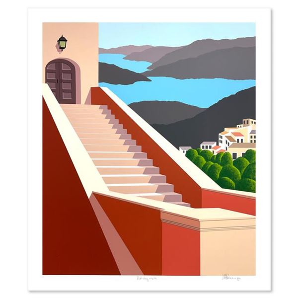 William Schlesinger (1915-2011) "Mid-Day Vista" Limited Edition Serigraph on Paper