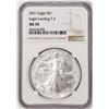Image 1 : 2021 Type 2 $1 American Silver Eagle Coin NGC MS70