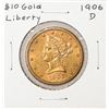 Image 1 : 1906-D $10 Liberty Head Eagle Gold Coin