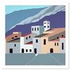 Image 1 : William Schlesinger (1915-2011) "Mountain Village" Limited Edition Serigraph on Paper